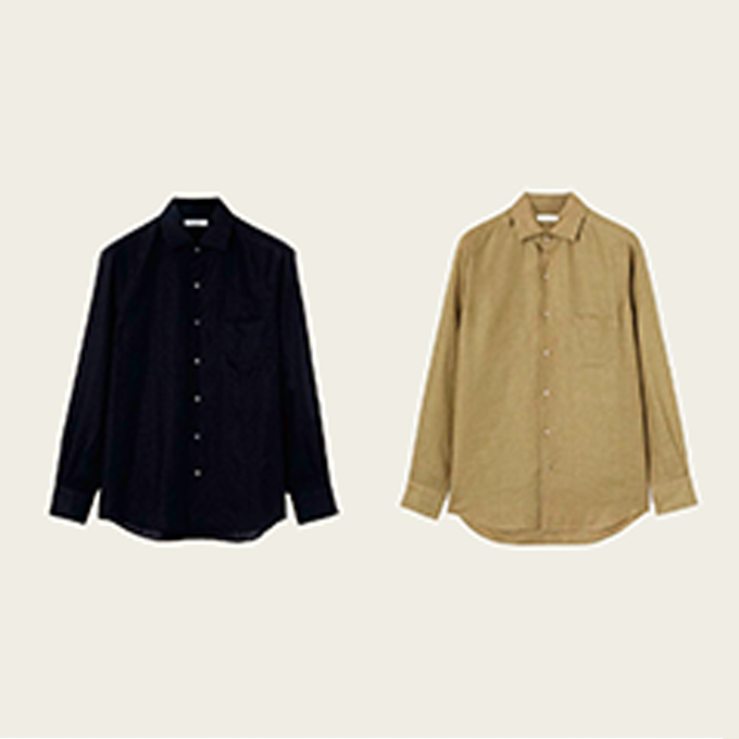 loro piana long sleeve linen shirt